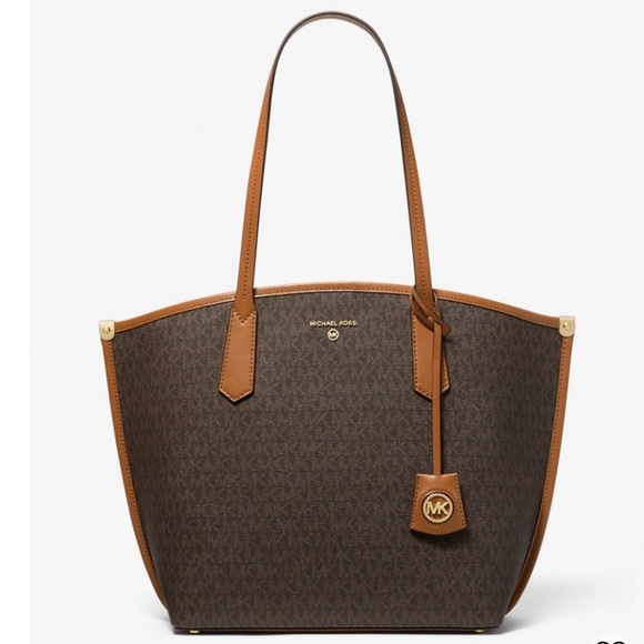 Michael Kors Handbags - NWT Michael Kors Jane Large Logo Tote Bag